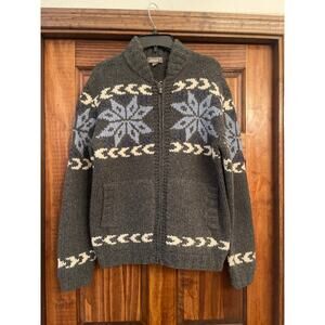 VINTAGE Ted BakerJean lambs will zip front cardigan sweater size (2) Small